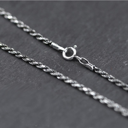 "Oxidized Rope" Chain