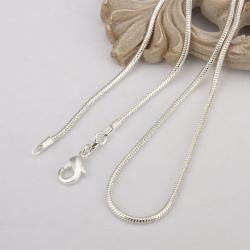 "Snake" sterling silver Chain Big Size