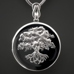 Tree of Life big size locket pendant