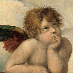 "Angel of Raphael" Locket pendant